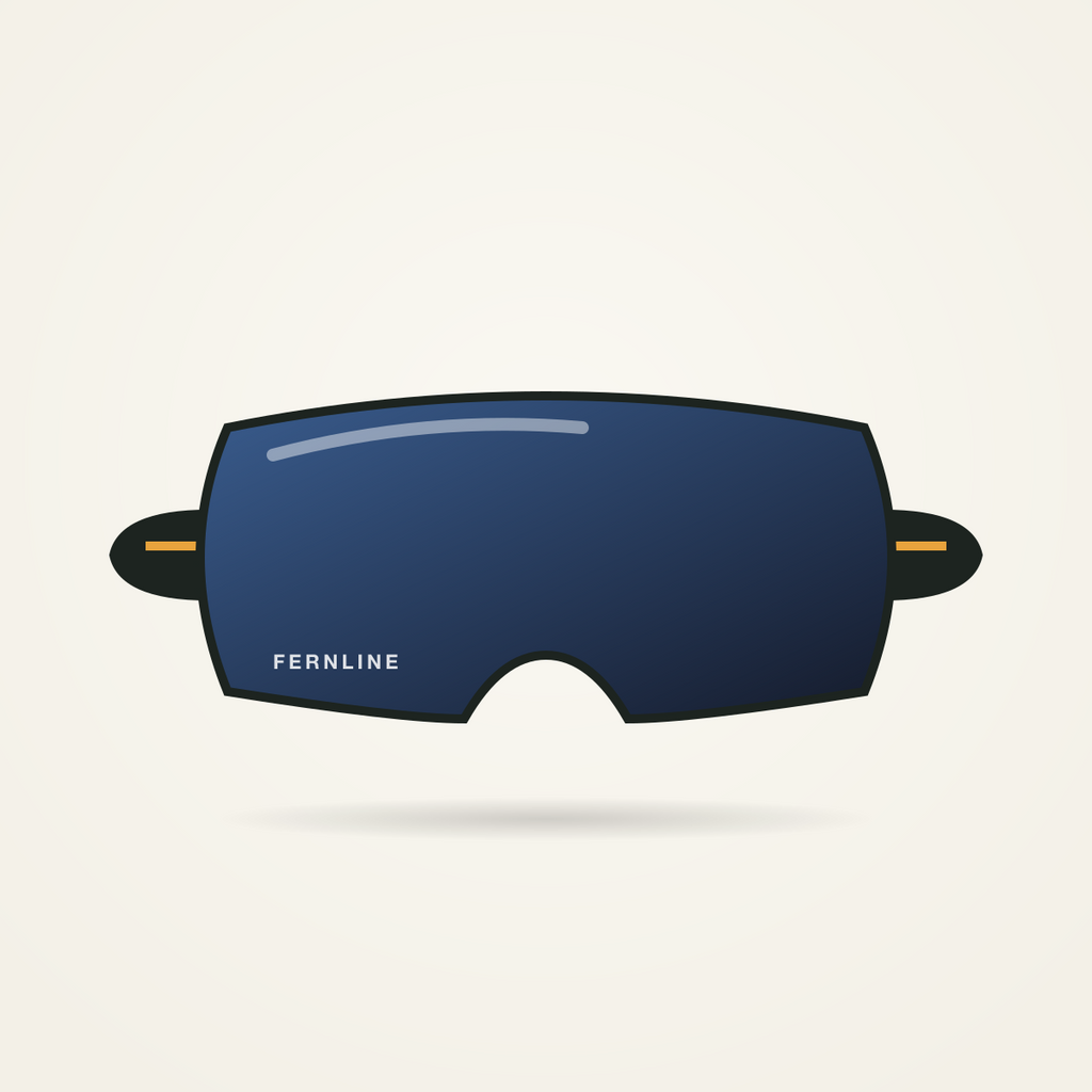 Fernline Clearview Goggle, Bright Sun lens