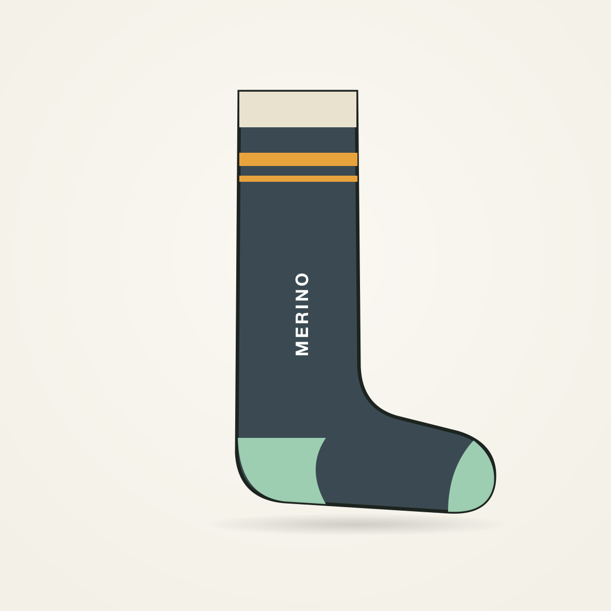 Fernline Merino Ski Sock